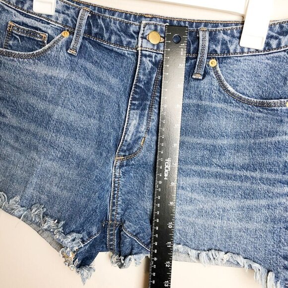 Universal Thread High Rise Shortie Shorts Medium Wash Womens 8 29 Denim Jeans - Picture 6 of 11